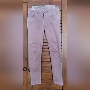 American Eagle Mid-Waist Jeggings - Limited Rose Color, Excellent Condition
